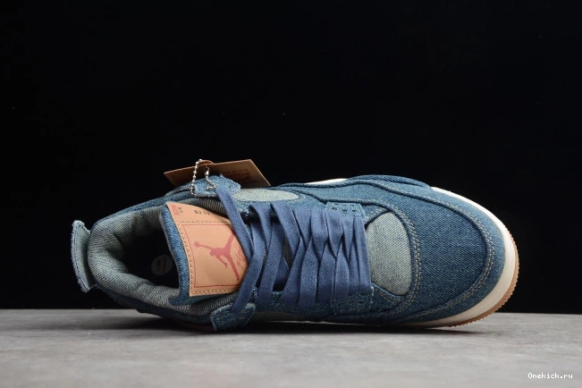 One Kick Denim Air 4 Nike Levi's x AO2571-401 Jordan 0812